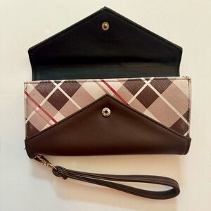 4/$20 MIA K. Collection Kearny Vegan Leather Women's Wallet clutch